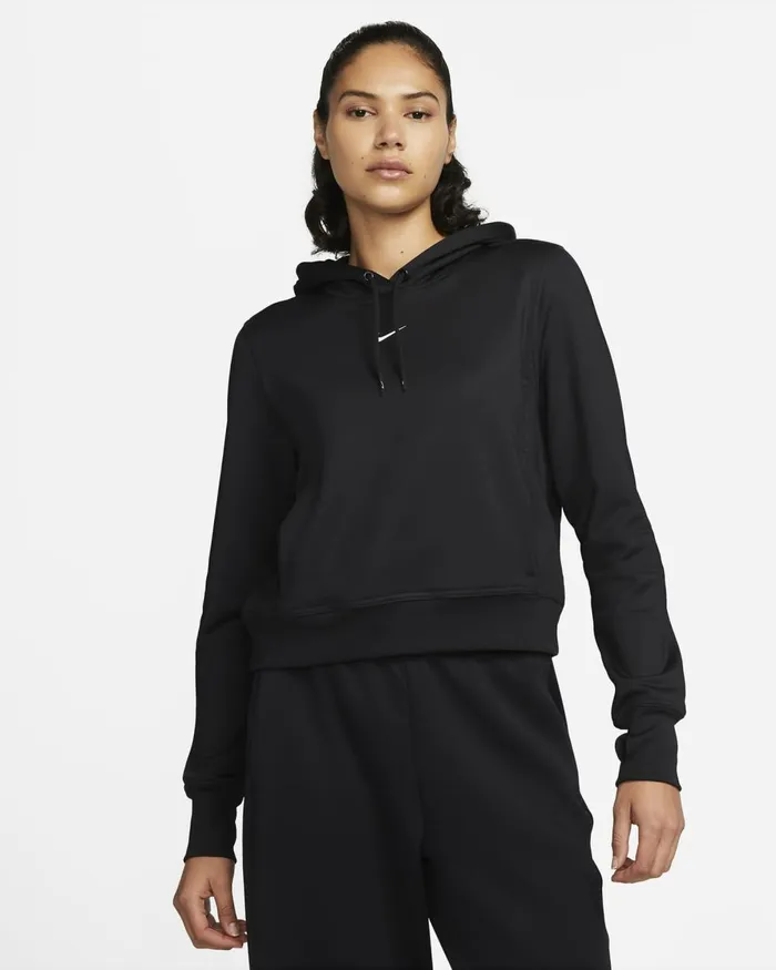 Women Nike All Clothing ThermaFIT One Blackwhite