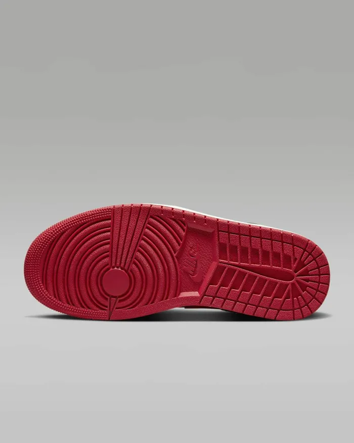 Women Nike All Shoes Air Jordan 1 Low Blacksailgym Red