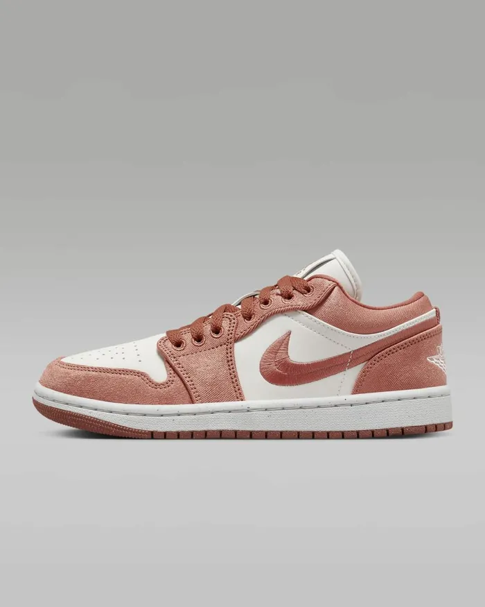 Women Nike All Shoes Air Jordan 1 Low SE Sky J Orangesail