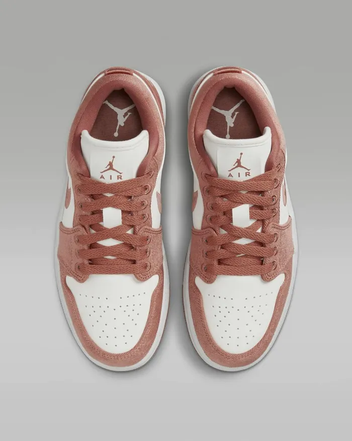 Women Nike All Shoes Air Jordan 1 Low SE Sky J Orangesail