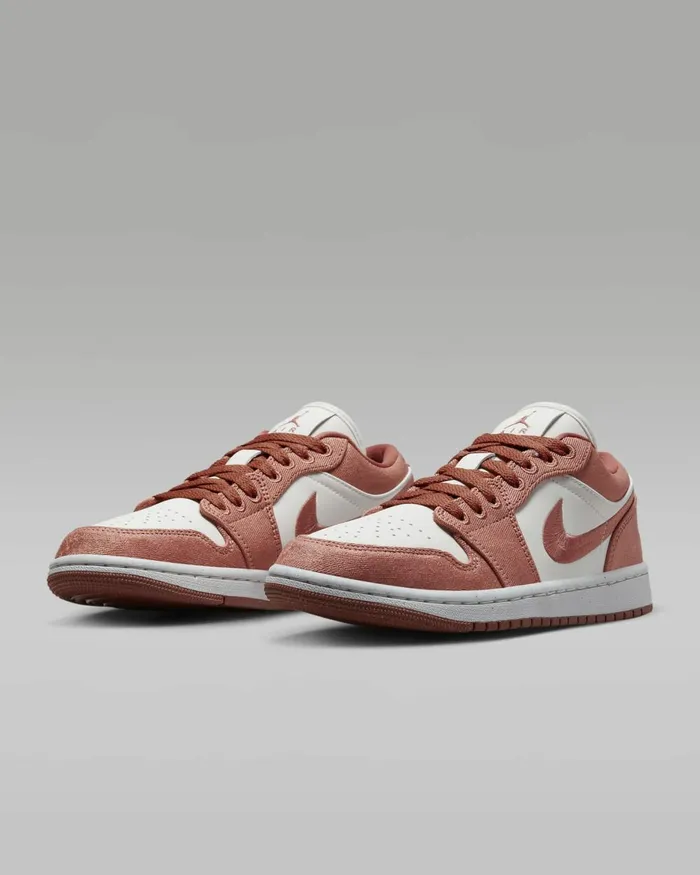 Women Nike All Shoes Air Jordan 1 Low SE Sky J Orangesail
