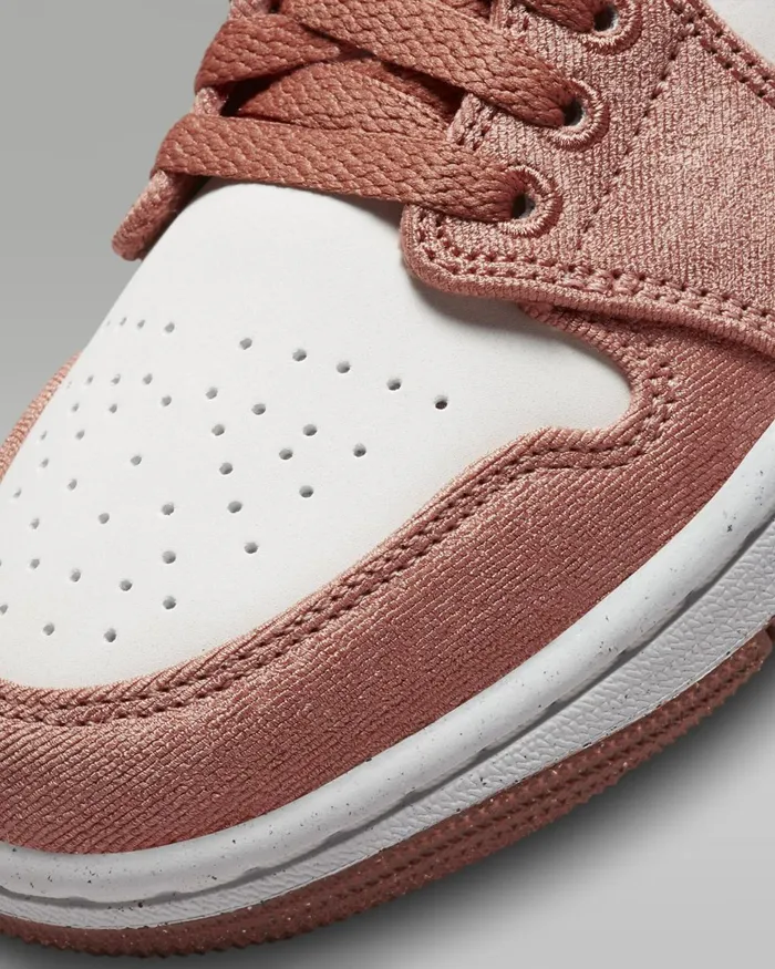 Women Nike All Shoes Air Jordan 1 Low SE Sky J Orangesail