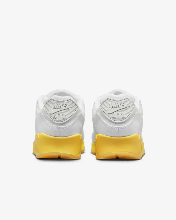 Women Nike All Shoes Air Max 90 SE Whitealabastersailcitron Pulse