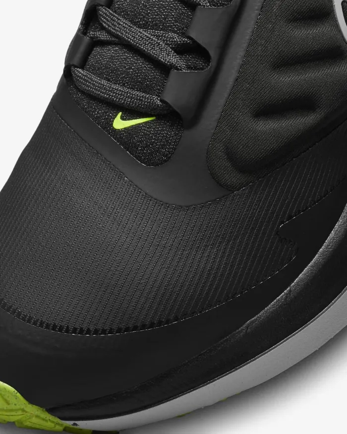 Women Nike All Shoes Air Winflo 9 Shield Blackdark Smoke Greyvoltwhite