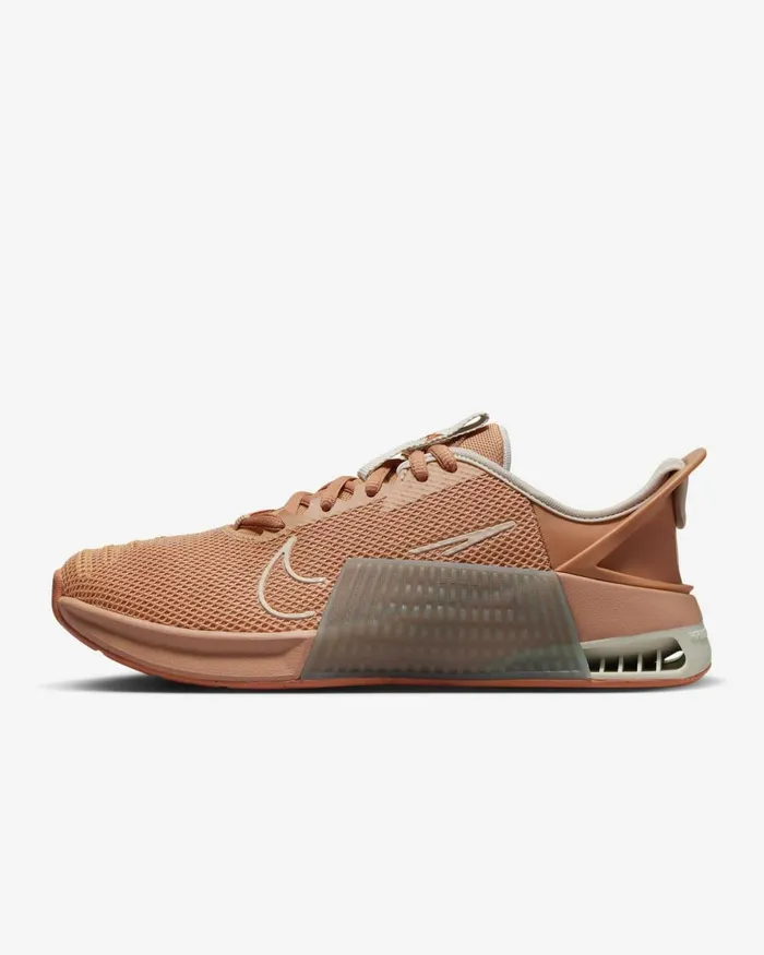 Women Nike All Shoes Metcon 9 EasyOn Amber Brownlight Bonemica Greenguava Ice