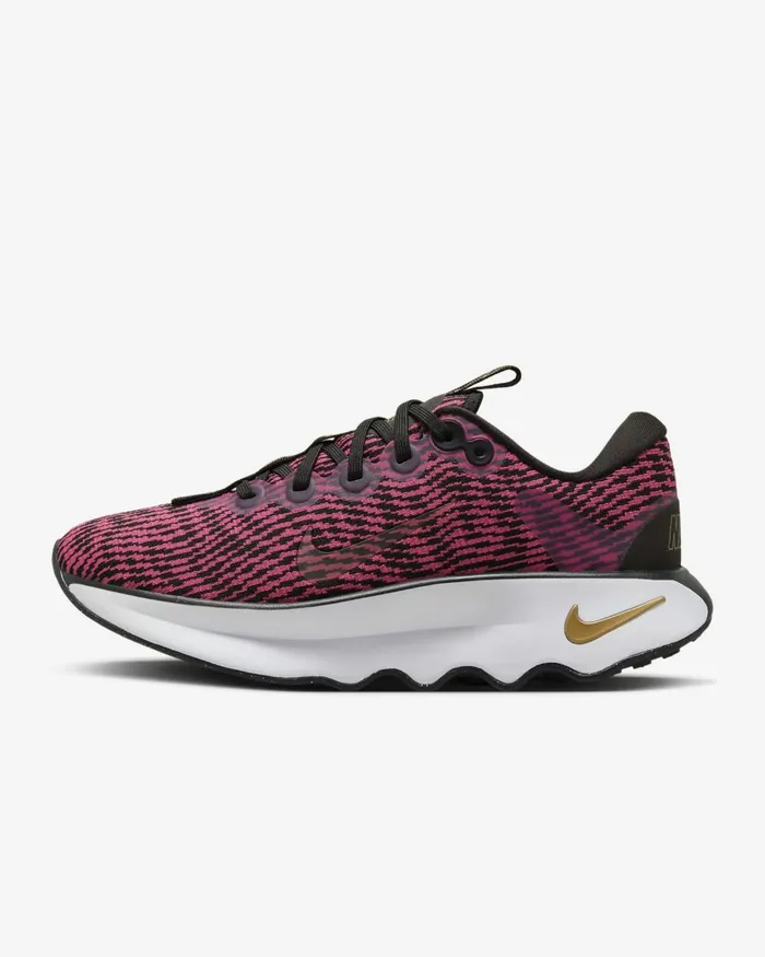 Women Nike All Shoes Motiva Blackmetallic Goldwhitefireberry
