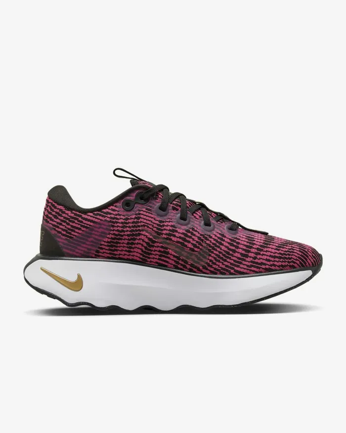 Women Nike All Shoes Motiva Blackmetallic Goldwhitefireberry