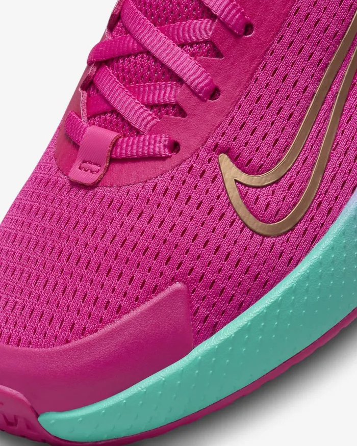 Women Nike All Shoes NikeCourt Vapor Lite 2 Premium Fireberrymulticolourfierce Pinkmetallic Red Bronze