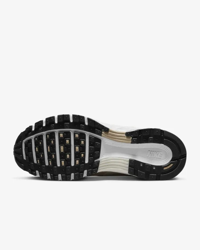 Women Nike All Shoes P6000 Light Orewood Brownwhitemetallic Summit Whiteblack