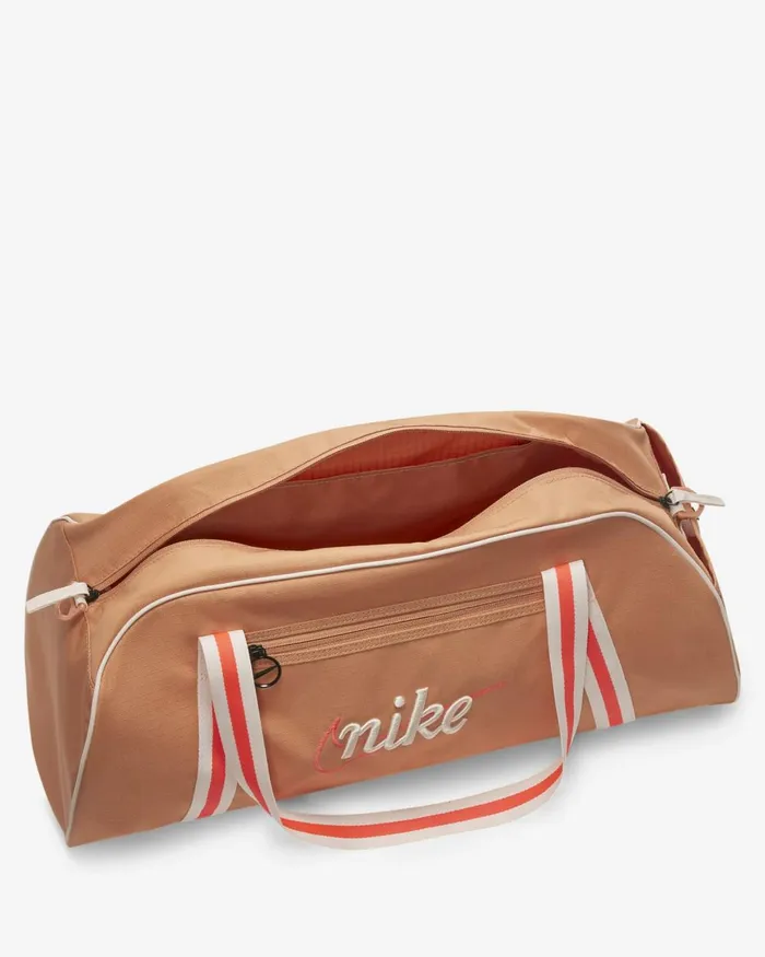 Women Nike All Sports Gym Club Amber Brownamber Brownbright Crimson