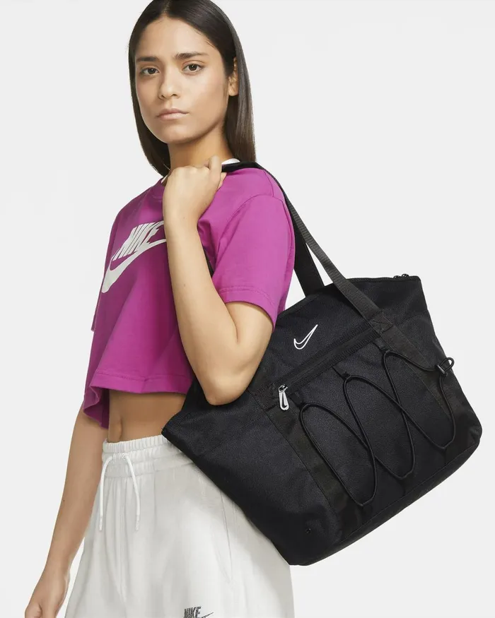 Women Nike Bags And Backpacks One Blackblackwhite