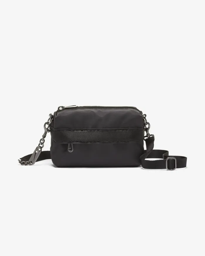 Women Nike Bags And Backpacks Sportswear Futura Luxe Blackblackdark Smoke Grey