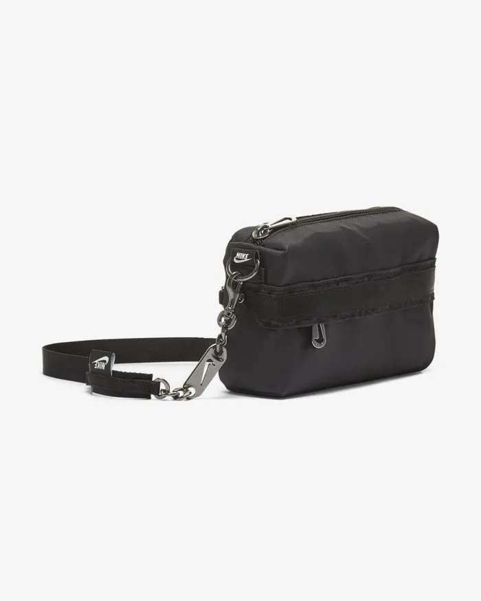 Women Nike Bags And Backpacks Sportswear Futura Luxe Blackblackdark Smoke Grey