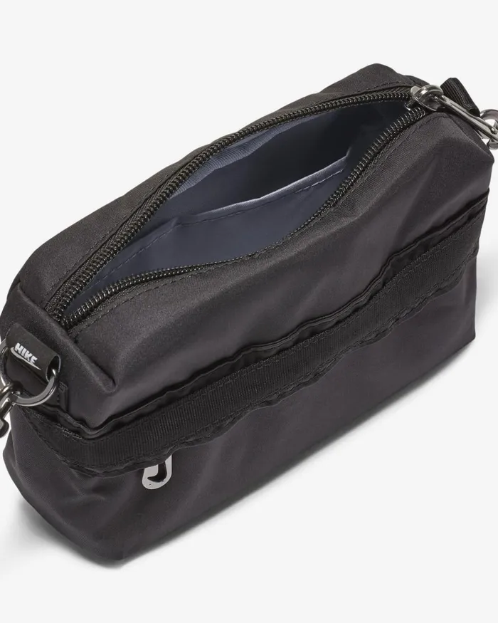 Women Nike Bags And Backpacks Sportswear Futura Luxe Blackblackdark Smoke Grey