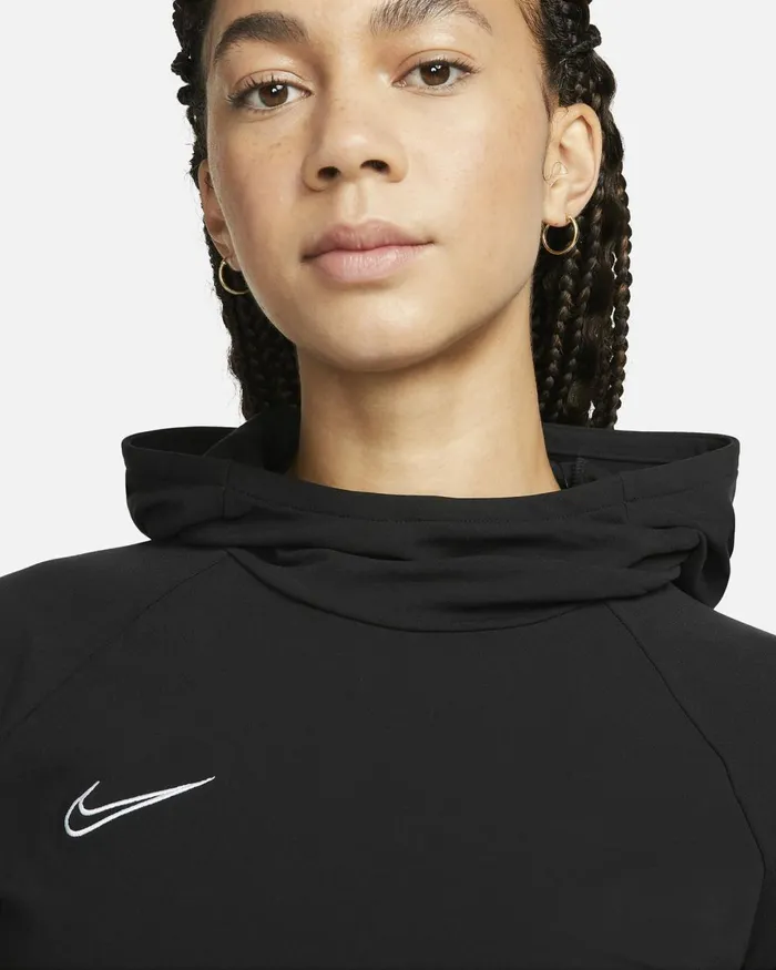 Women Nike Hoodies And Sweatshirts DriFIT Academy Blackwhite