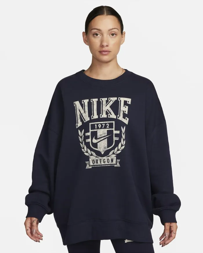 Women Nike Hoodies And Sweatshirts Sportswear Obsidian