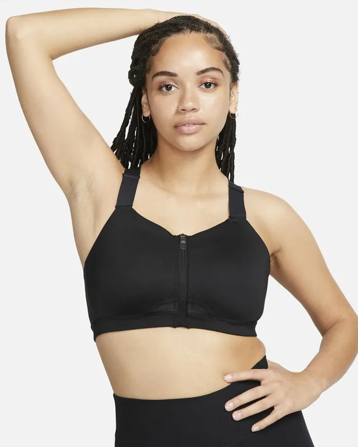 Women Nike Sports Bras Alpha Blackblackdark Smoke Greydark Smoke Grey