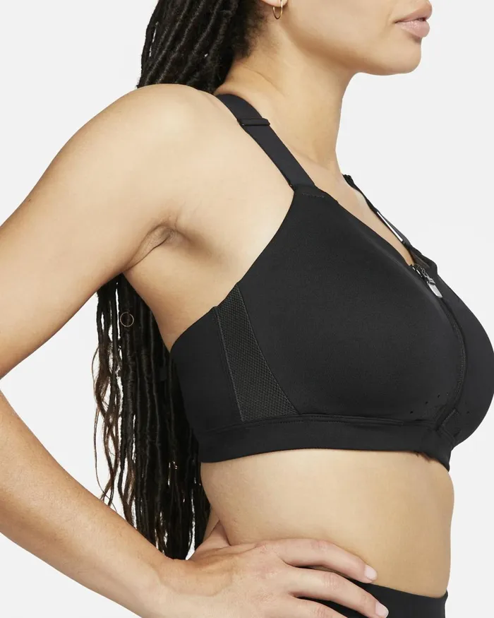 Women Nike Sports Bras Alpha Blackblackdark Smoke Greydark Smoke Grey