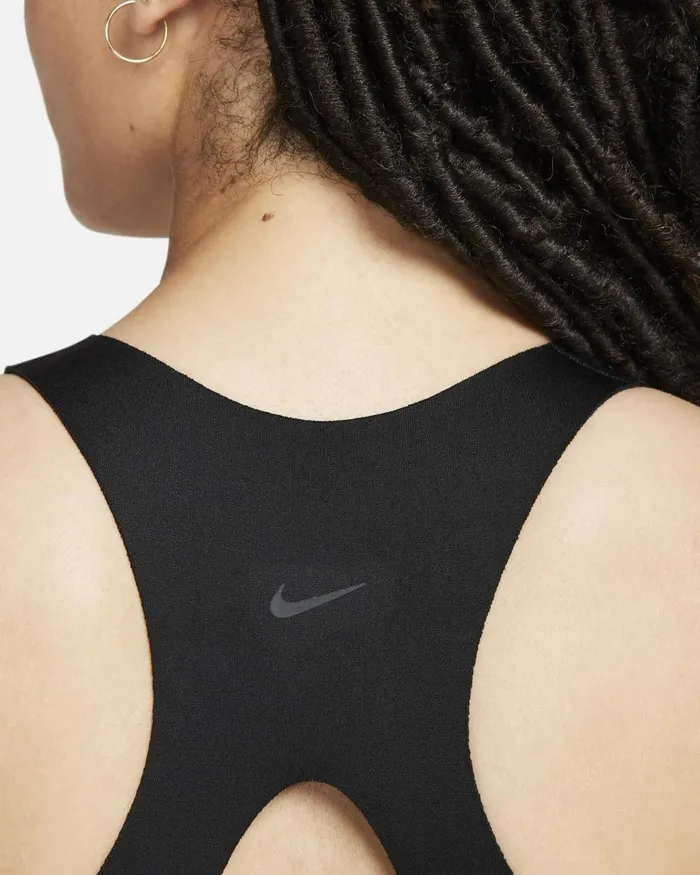 Women Nike Sports Bras Alpha Blackblackdark Smoke Greydark Smoke Grey