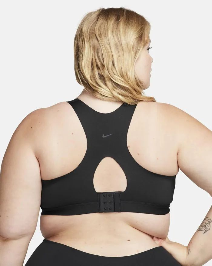 Women Nike Sports Bras Alpha Blackblackdark Smoke Greydark Smoke Grey
