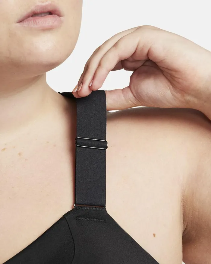 Women Nike Sports Bras Alpha Blackblackdark Smoke Greydark Smoke Grey