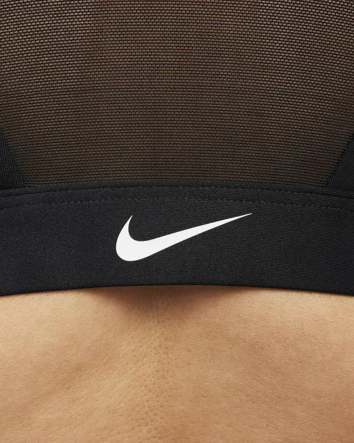 Women Nike Sports Bras Swoosh Blackblackwhite