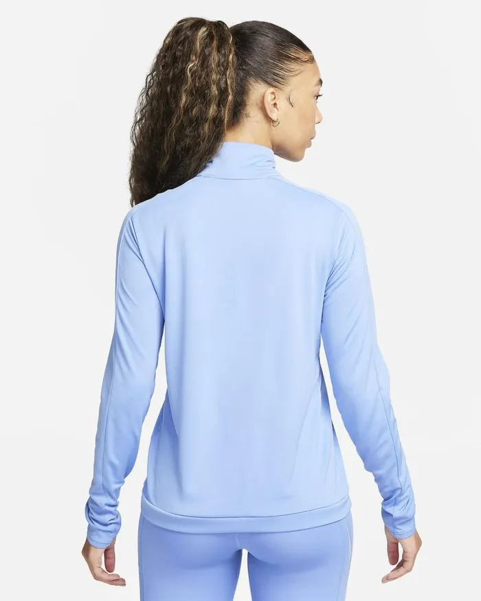 Women Nike Tops And TShirts DriFIT Swoosh Polardiffused Blue