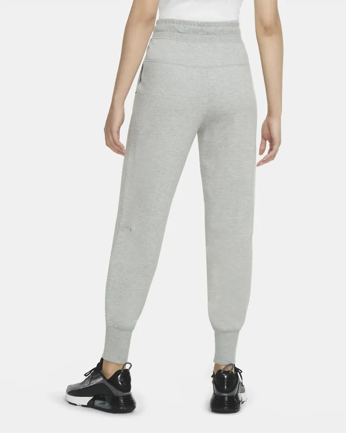 Women Nike Trousers Sportswear Tech Fleece Dark Grey Heatherblack