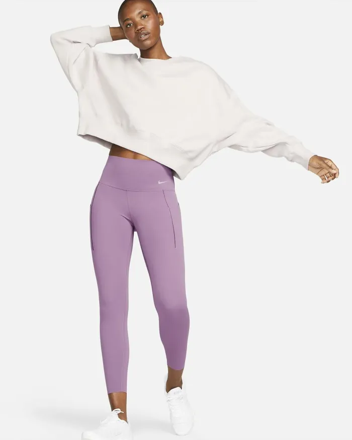 Women Nike Yoga Universa Violet Dustblack