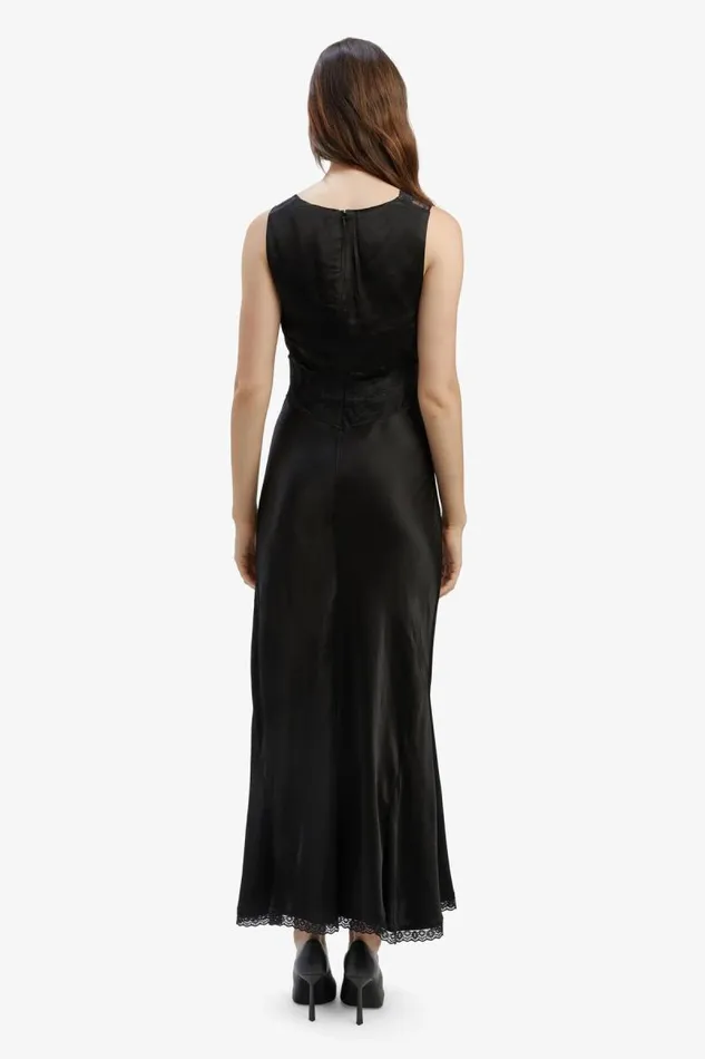 Women Occasion Dresses Bardot Mendez Slip Dress In Black Black Women Occasion Dresses Bardot Mendez Slip Dress In Black Black