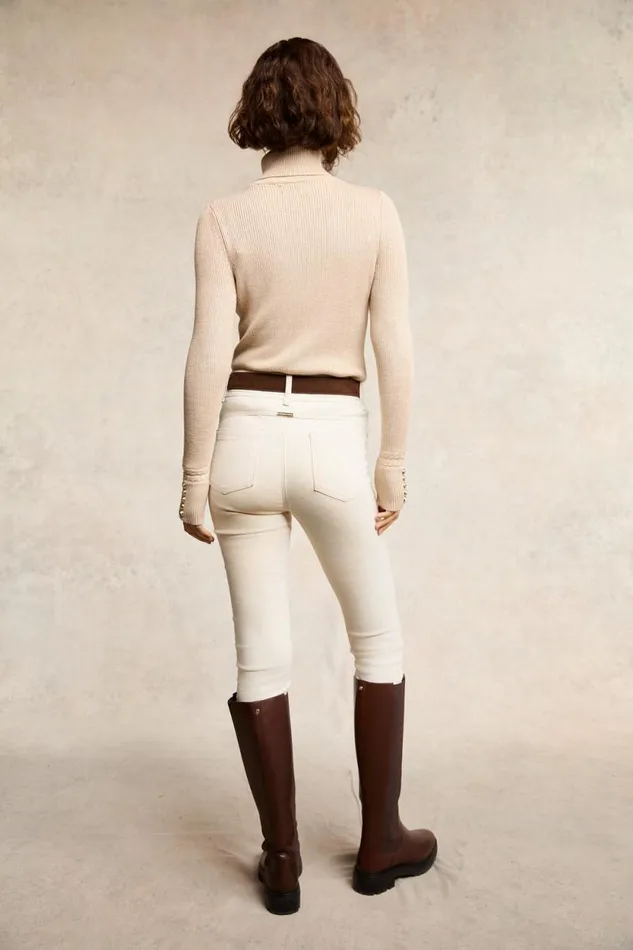 Women Painswick Roll Neck Biscuit Holland Cooper Knitwear Women Painswick Roll Neck Biscuit Holland Cooper Knitwear
