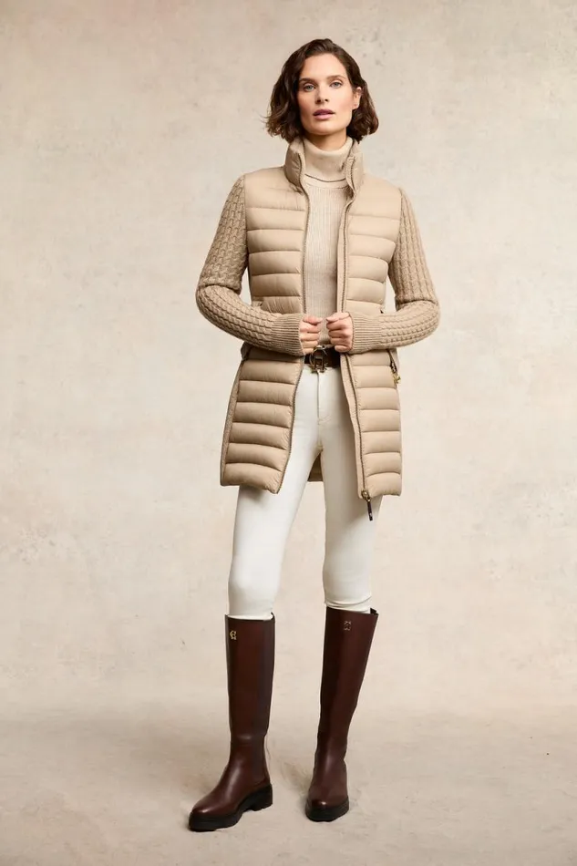 Women Painswick Roll Neck Biscuit Holland Cooper Knitwear Women Painswick Roll Neck Biscuit Holland Cooper Knitwear