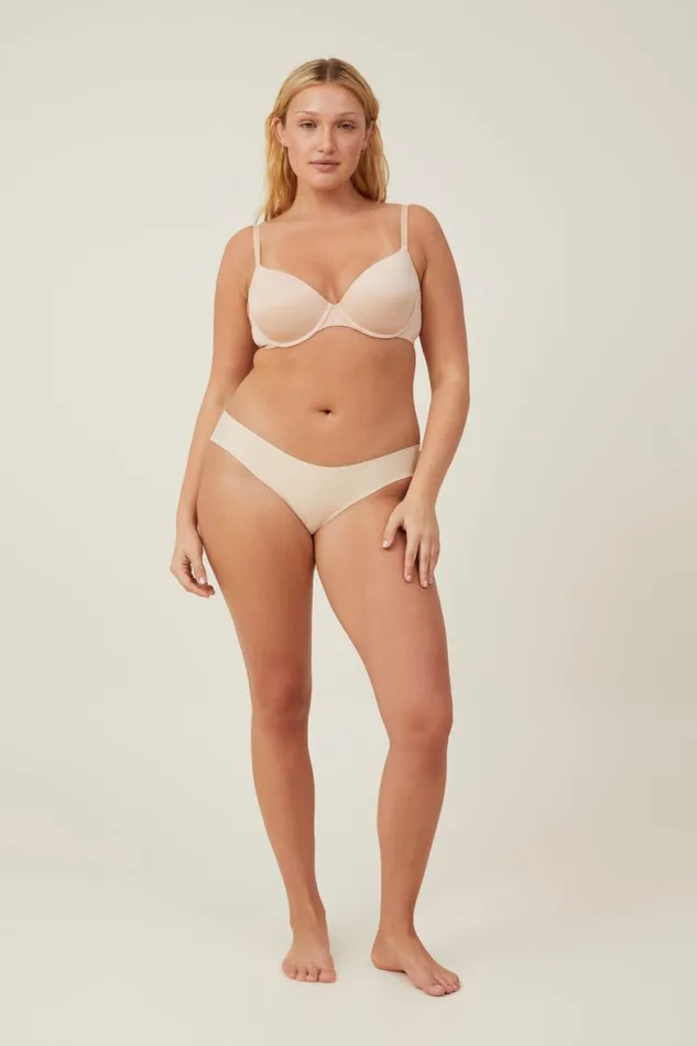 Women Panties Cotton On The Invisible Bikini Brief r Frappe