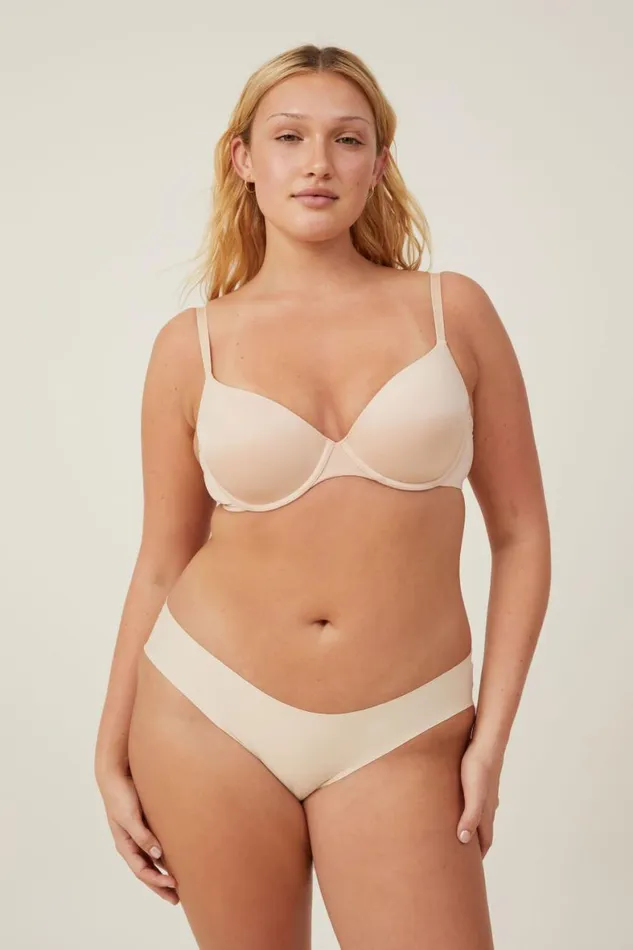 Women Panties Cotton On The Invisible Bikini Brief r Frappe