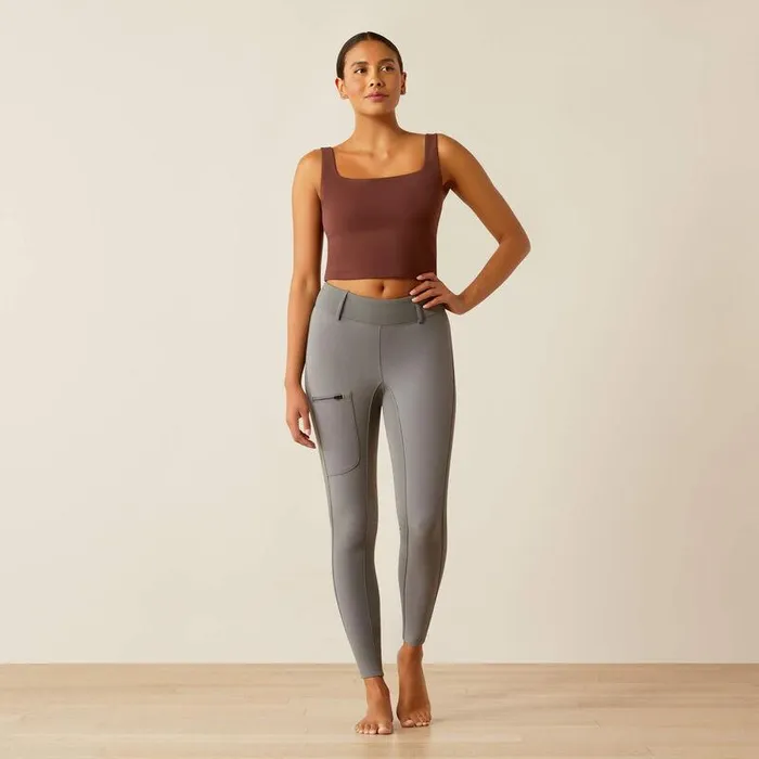 Women Pants and Shorts Ariat Boreas 20 Half Grip Tight Quiet Shade Women Pants and Shorts Ariat Boreas 20 Half Grip Tight Quiet Shade