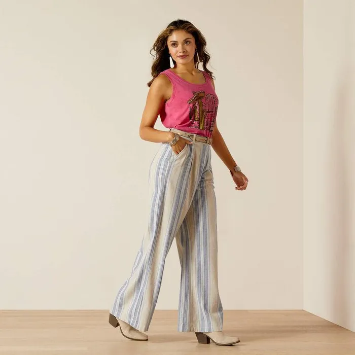 Women Pants and Shorts Ariat Butler Sky Stripe