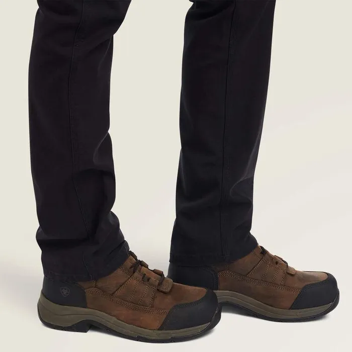 Women Pants and Shorts Ariat Rebar DuraStretch Made Tough Straight Leg Pant Black