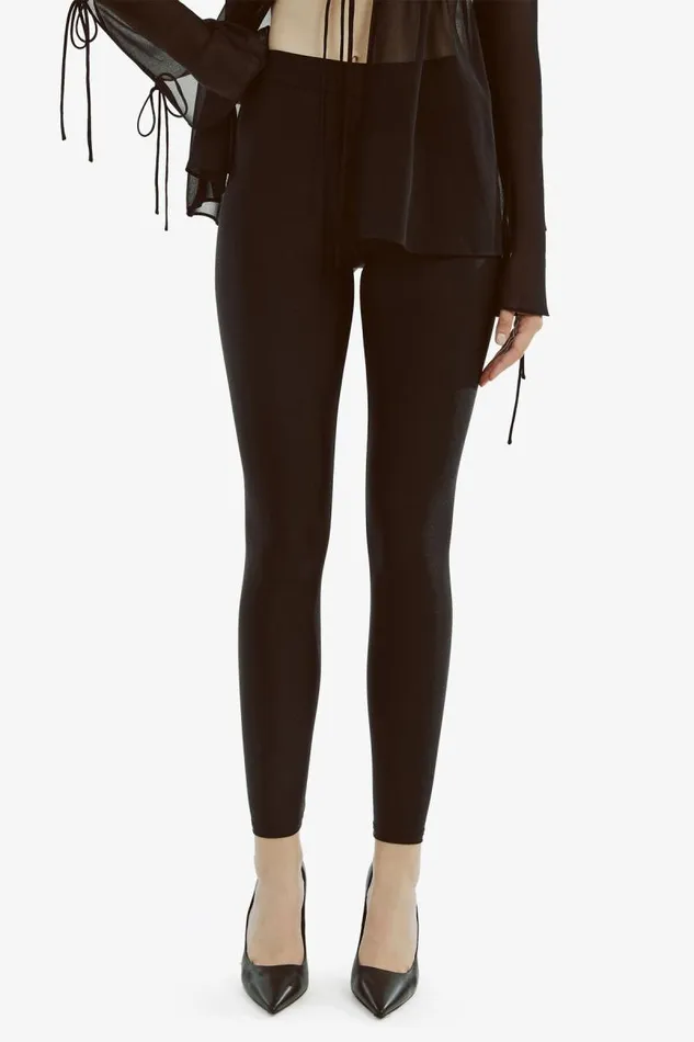 Women Pants Bardot Roller Legging In Black Black