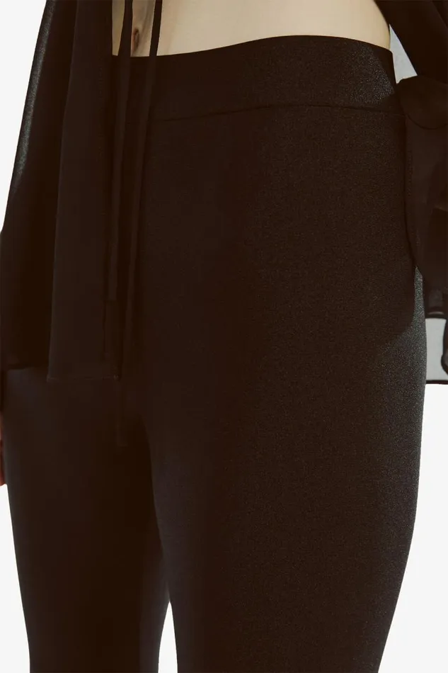 Women Pants Bardot Roller Legging In Black Black
