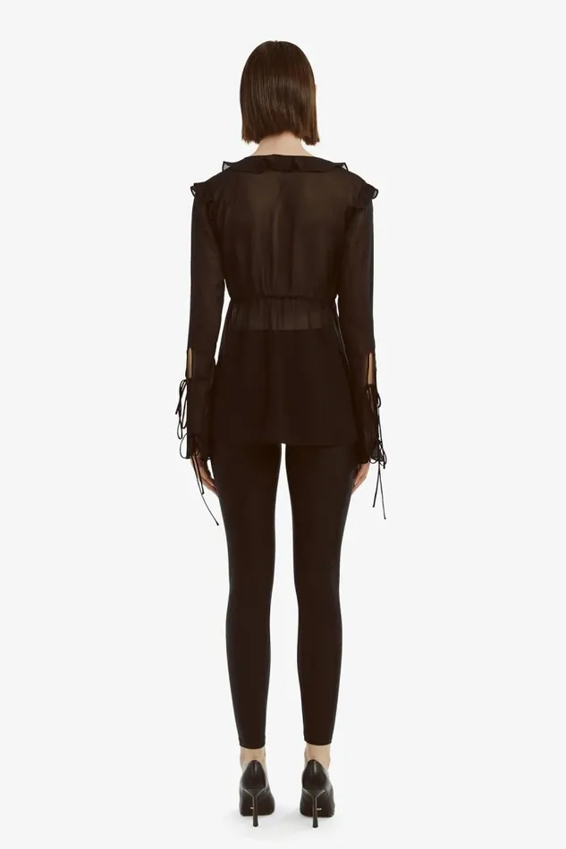 Women Pants Bardot Roller Legging In Black Black