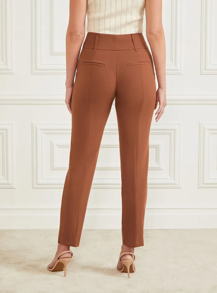 Women Pants GUESS Marciano Brown Shelly Pants Women Pants GUESS Marciano Brown Shelly Pants