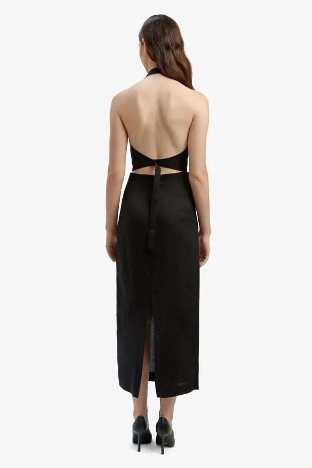Women Party Tops Bardot Felda Linen Vest In Black Black Women Party Tops Bardot Felda Linen Vest In Black Black
