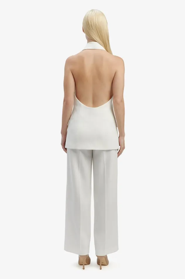 Women Party Tops Bardot Freya Longline Vest In Orchid White Orchid White Women Party Tops Bardot Freya Longline Vest In Orchid White Orchid White