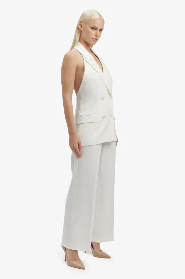 Women Party Tops Bardot Freya Longline Vest In Orchid White Orchid White Women Party Tops Bardot Freya Longline Vest In Orchid White Orchid White