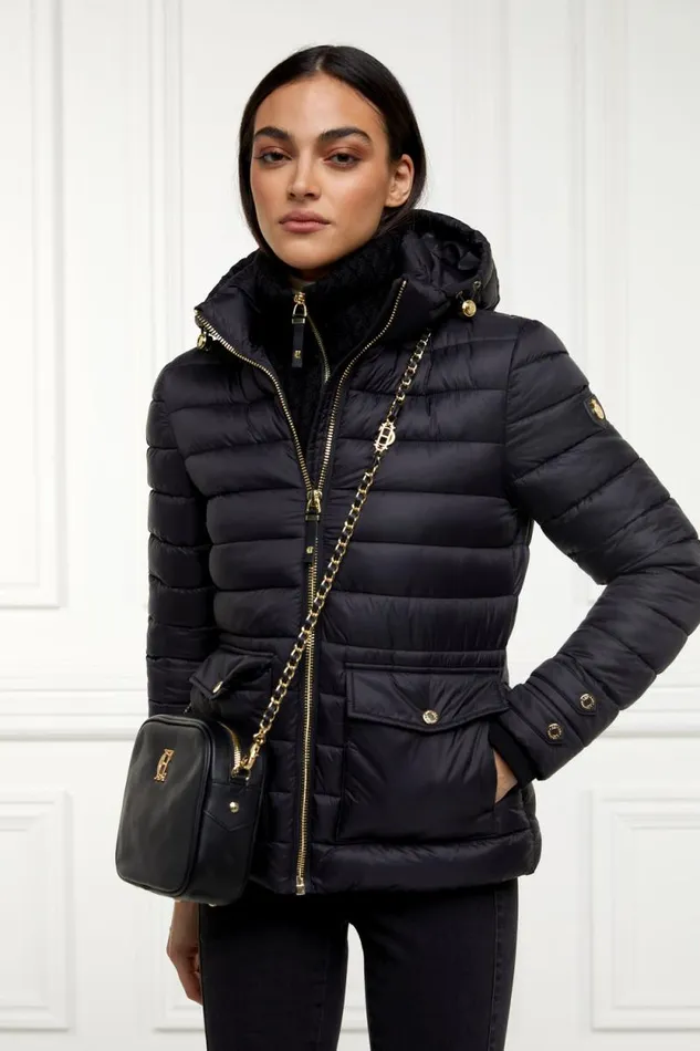 Women Pearson Hybrid Jacket Black Holland Cooper Jackets