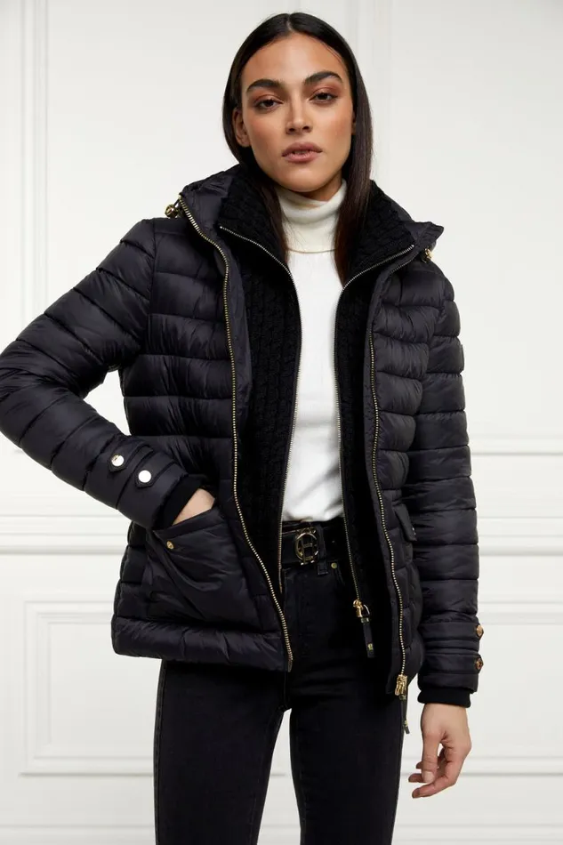 Women Pearson Hybrid Jacket Black Holland Cooper Jackets