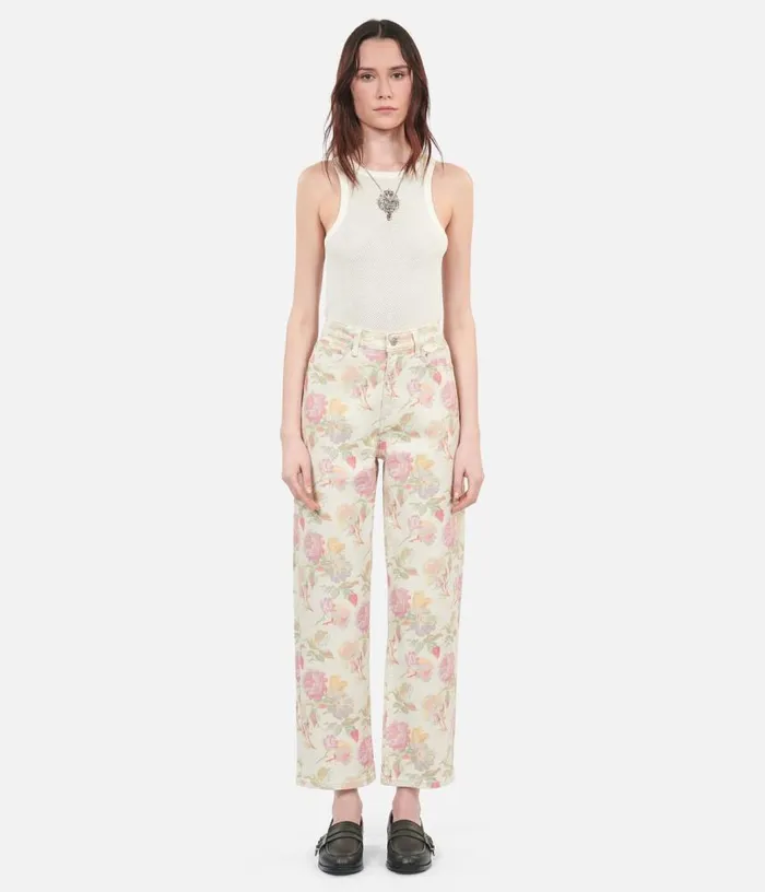 Women Printed Boyfriend Jeans THE KOOPLES Jeans and Pants