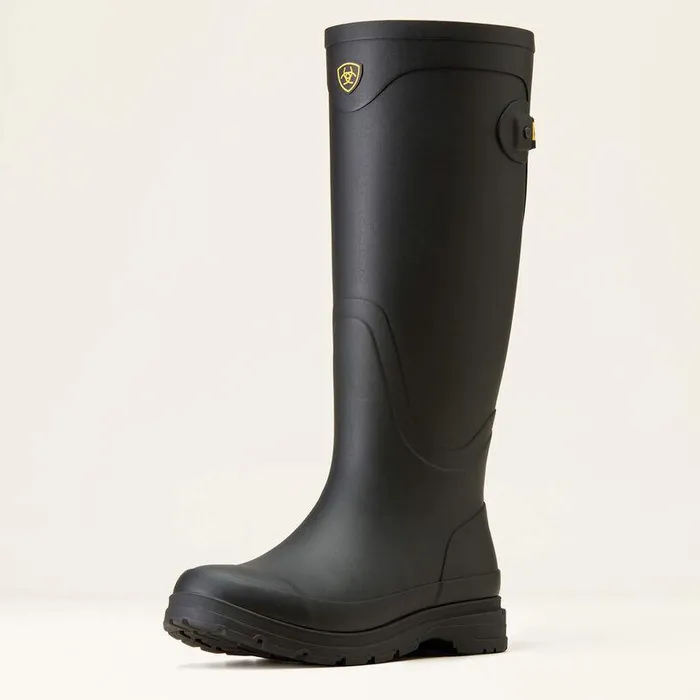 Women Rain Boots Ariat Kelmarsh Rubber Boot Black