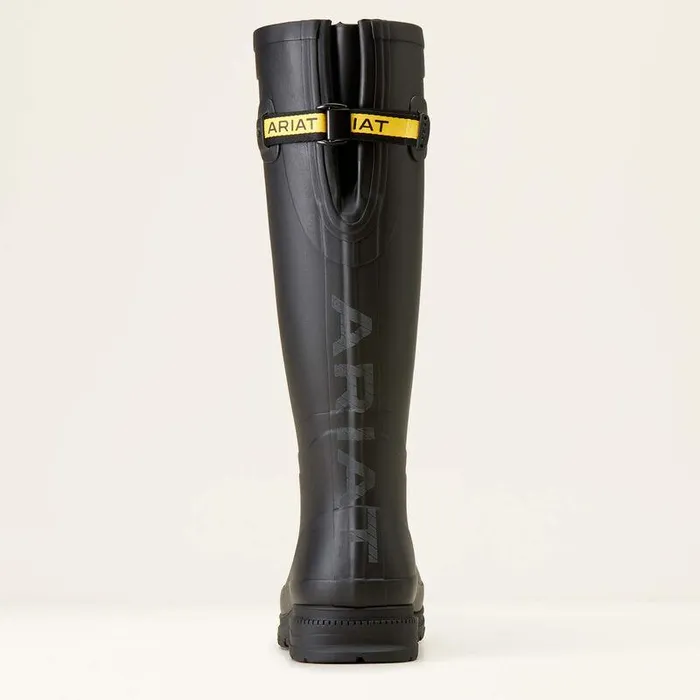 Women Rain Boots Ariat Kelmarsh Rubber Boot Black