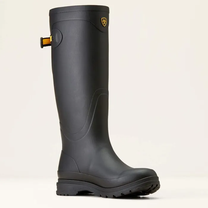 Women Rain Boots Ariat Kelmarsh Rubber Boot Black